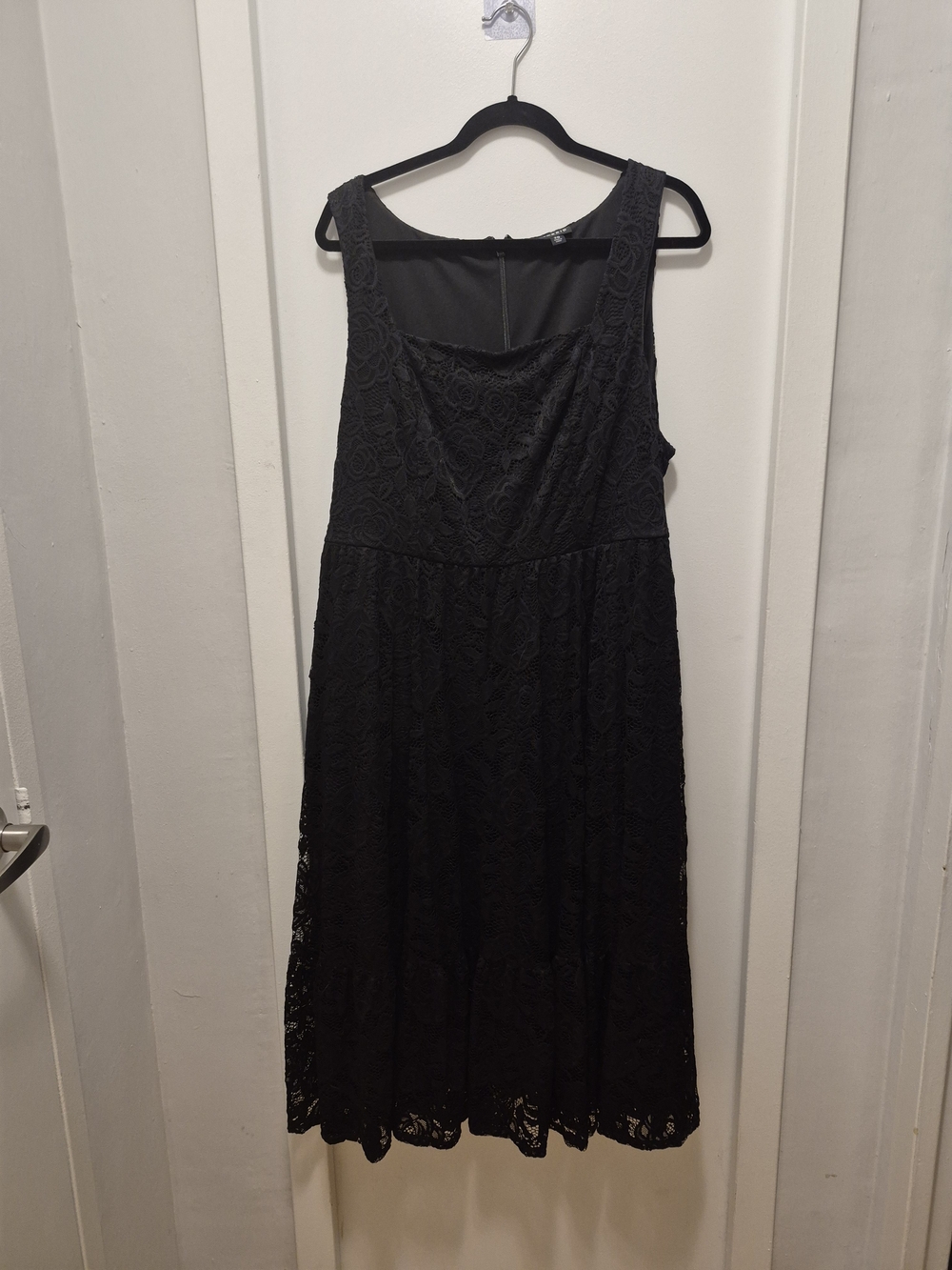 Torrid Black Lace Sleeveless Dress - Elegant Women's Dress